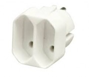  NV 1/WH mains distributor with 2pcs euro sockets, white